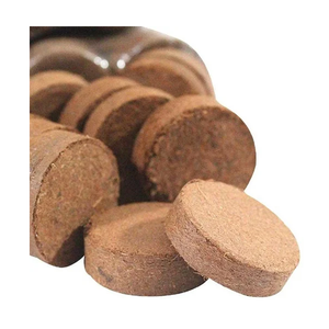 Disques en coque de noix de coco naturelle pour le jardinage et le soutien des plantes, paillis écologique, idéal pour les pots et les semis - Product Image 2