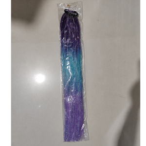 Túi bao bì nhựa PVC 50 cái/lốc có nút & móc lên túi bao bì mở rộng tóc nhựa trong suốt 16inch-26inch - Product Image 6