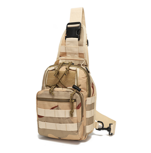 SB06 Outdoor Sports Camping Tactical Chest <b>Bag</b> with <b>Molle</b> Straps One Shoulder Chest <b>Bag</b> - Product Image 4