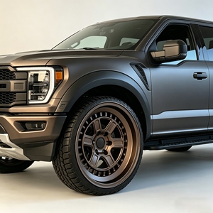 ล้อแม็กซ์ 5x114.3 6x139.7 4x100 5x112 สีบรอนซ์ด้านแบบเรโทร ขอบเว้าลึก สำหรับล้อฟอร์จ - Product Image 4