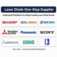 Diode laser bleue LXU LASER LXU450250G 450nm 250mW TO18 5.6mm monomode LD pour télémètre médical, pointeur, niveau laser