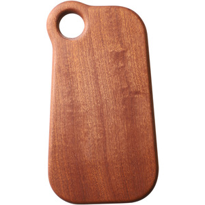 Tabla de cortar de madera maciza minimalista moderna, rectangular, de forma irregular, grande y pequeña, para cocina. - Product Image 5