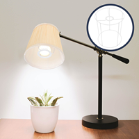 Support abat-jour personnalisé cadre bricolage lampe Cage garde E27 Support abat-jour pendentif accessoires Support d'éclairage fil ampoule en métal