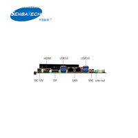 ITX-YS830M1_I526L I5-8300H 2 Lan 2 DDR4 Max 64GB 2 EDP 10USB 6COM SATA3.0 M.2 PCIE X16 M.2 Mini Itx anakart Y Procesador