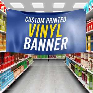 Banderoles en vinyle, impression de banderoles, enseignes publicitaires, banderoles en vinyle, enseignes en vinyle PVC, impression de banderoles et logos, publicité extérieure - Product Image 1