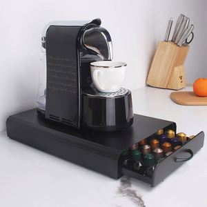 Boîte de rangement pour capsules de café NESPRESSO, en métal, fabriquée directement par l'usine, organiseur de rangement pour capsules de café - Product Image 5