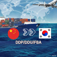 Entreprise de logistique Agent acheteur DDP de Chine vers la Corée du Sud Japon Singapour Asie par mer Service express porte à porte bon marché FBA rapide