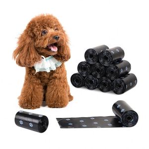 Sacs en plastique mignons et pratiques pour excréments avec distributeur, refermables, en PET, pour déchets de chien, emballage pour la maison et le travail, pour ordures et farine - Product Image 4