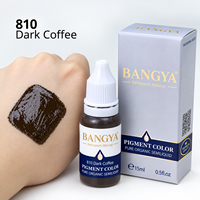 Crème pigmentaire brune PMU 15 ml pour sourcils, pigment de microblading, maquillage semi-permanent, pigment de tatouage