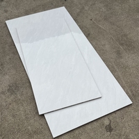 Carreaux muraux en céramique émaillée brillante effet miroir 300x600mm pour salle de bain, hôtel, centre commercial, villa, intérieur, assortis aux carreaux lettres 400x800mm