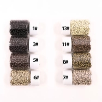 V -- light China Factory fournisseur outils d'extension de cheveux Nano perles de Silicone de haute qualité 3mm Nano perles pour Extension de cheveux