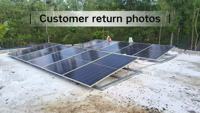 Panneaux solaires CE Sunkit en promotion 700-750W demi-cellules N-Type, module PV bifacial double verre, vente en gros usine, super performance