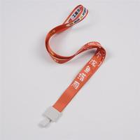 CH Wholesale Sublimation Printing Polyester Lanyards With Logo Custom Certification Keychain OEM ODM ECO Promotion Event Gifts