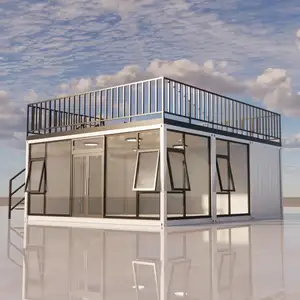 Prefab Shipping Container House Luxurious 2021 New Zealand Australia Prefab Wood Mobile Home Travel Trailer Tiny House on Wheels