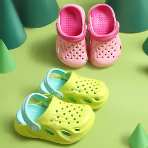 2022 New Arrival Low MOQ Summer Beach Baby Kid's Clogs Children EVA Garden Shoes Slides Flat Sandals Clogs for Kid's Boy Girl