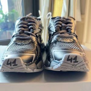 Man's Designer Runner Fashion Fabric Thick Soled Runner Sneakers Rounded Toe High Quality Comfortable Sports Running <b>Shoes</b> - Product Image 3