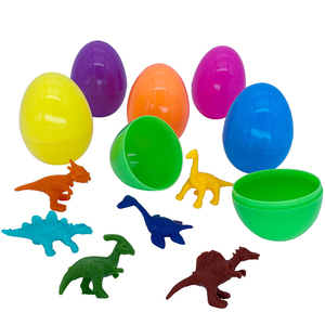 Surprise Toys Easter Eggs Plastic Open Eggs Toys Solid Dinosaur Mini Dinosaur Egg Children's Toys