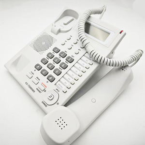 Teléfono analógico con cable de identificación de llamadas con pantalla digital y marcación rápida única para uso doméstico en hoteles y oficinas - Product Image 4