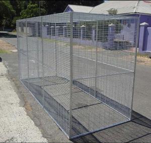Vente en gros de grandes cages à chiens soudées pour l'extérieur/grands enclos pour chiens d'extérieur - Product Image 4
