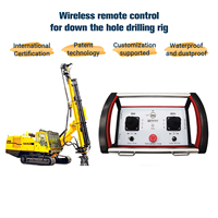 Télécommande radio hydraulique proportionnelle à double vitesse pour grue, 2 joysticks recommandés, PA66, fibre de haute qualité, étanche IP65