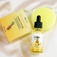 Kit de Soins Intimes Yoni à Marque Privée GMP, Gel et Savon Lavant pour le Vagin, Exfoliant Corporel au Curcuma à Prix Abordable – Meilleures Ventes