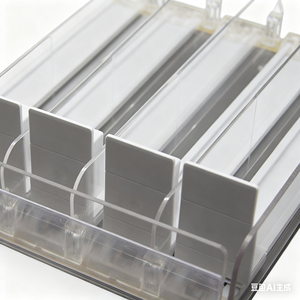 Siêu thị nhựa thuốc lá <span class=keywords><strong>Rack</strong></span> hiển thị có thể điều chỉnh mùa xuân nạp Kệ Pusher hệ thống - Product Image 5