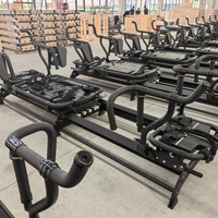 Appareil de Pilates Reformer à glissière intégrale, équipement de résistance professionnel et commercial pour studio de fitness de prestige