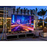 Écran LED de location étanche IP65 P3.91 pour scène de concert, production d'événements, cérémonie de mariage et spectacles itinérants