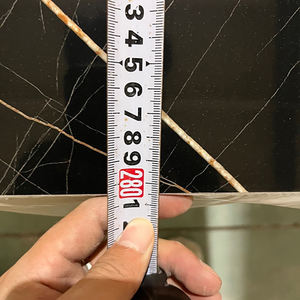 Panel de Pared Personalizado 3D, Estilo Ónix Negro Dorado Azul Artificial, Línea de Producción de Extrusión, Compatible con Lámina de PVC UV de 3mm, Estilo Mármol - Product Image 5