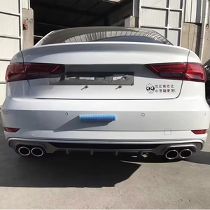 Tuyau d'échappement arrière modifié à quatre sorties pour <span class=keywords><strong>Audi</strong></span> A3/A4L/A5/A6L <span class=keywords><strong>S3</strong></span>/S4/S5/S6 Surround Body Parts passat Body Kit - Product Image 6