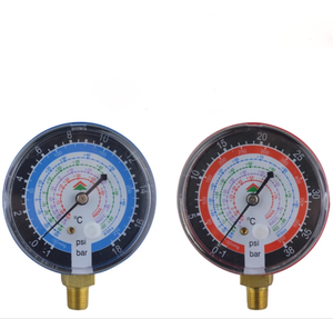 Tête de jauge de collecteur d'air pour climatiseur 68mm 1/4 raccord mâle évasé pour R22 134A 404A Ect - Product Image 2