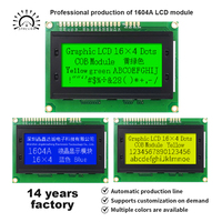 Module d'affichage LCD professionnel JXDC 1604A 16x4 caractères, 5x7 points STN bleu 5V pour écran d'outils de diagnostic portables