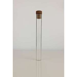 Nhà Sản Xuất Cung Cấp Trực Tiếp Thủy Tinh Hương Ống Với Gỗ Tự Nhiên Nút Chai Cho Gỗ Trầm Hương Gỗ Đàn Hương Gậy - Product Image 1