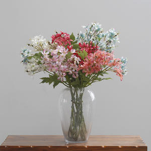 J-045 realista de látex artificial, pintura al óleo de <span class=keywords><strong>flores</strong></span> <span class=keywords><strong>lilas</strong></span> de seda <span class=keywords><strong>lilas</strong></span>, <span class=keywords><strong>flores</strong></span> para el hogar, jarrón de boda decorativo - Product Image 5