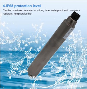 Turbidimètre numérique électronique haute gamme BOY-SZ05-WT IP68 RS485 Modbus RTU en alliage de titane, capteur d'eau en ligne économique - Product Image 5