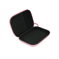Sac de rangement cosmétique portable grande capacité en EVA avec séparateurs ajustables pour le voyage, les articles de toilette et le rangement de bijoux
