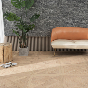 AVANTIMORA - Paneles de Madera para Suelos de Madera de Fresno Manchuriano Multicapa Antideslizantes E0 E1 CE, Grado de Lijado AB, 12 mm, 15 mm, Sistema T&G Versailles, para Comedor - Product Image 2