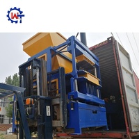 Machine à blocs de terre WT4-10, machine à mouler des briques d'argile, machine à briques BTC