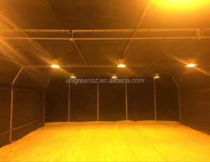 <span class=keywords><strong>Serre</strong></span> commerciale en polycarbonate <span class=keywords><strong>Serre</strong></span> de privation de lumière d'ombrage automatique standard américain - Product Image 5