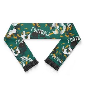 Bulk Football Fan Scarf Custom Woven Logo National Team Scarf Sports Memorabilia Soccer Fan Scarf Custom for <b>Game</b> Day <b>Gift</b> - Product Image 1