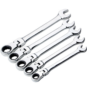 Dual Purpose Ratchet Wrench 8mm Adjustable Metric Industrial Grade 45 Steel With Quick Release Mechanism - Product Image 2