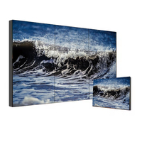 Épissure d'écran mural avec panneaux muraux vidéo Lcd Écrans muraux intérieurs et extérieurs Signalisation d'affichage publicitaire 4k