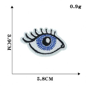 Tribal Style Iron on Embroidery Eyelash Eye Patch for Decoration - Product Image 4