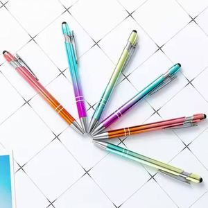 Stylo bille en métal aluminium de luxe personnalisé avec logo, haute qualité, très demandé - Product Image 3