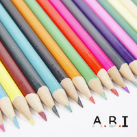 Offres Spéciales Logo Personnalisé En Vrac 12/24/36 Couleurs Crayon Ensemble Crayon De Couleur Ensemble