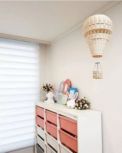 Décorations Murales Naturelles Macrame Couleur Naturelle Décoration En Rotin De Palmier Cuisine Coloree Paniers Muraux Assortis - Product Image 3