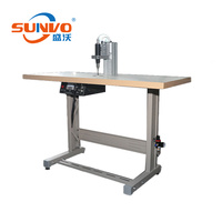 Machine de soudage par points automatique à ultrasons pour masques, soudeuse par points pour boucles d'oreilles de masques médicaux jetables, machine de fabrication de chaussures