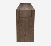 Nouveau meuble de salon européen et américain moderne, meuble de luxe, Table de Console à cadre en bois massif