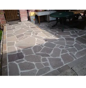 Holler Porfidi Brand PLASGIRO 7.1.9 Losa irregular de pórfido Piedra natural para pavimentar patios y jardines