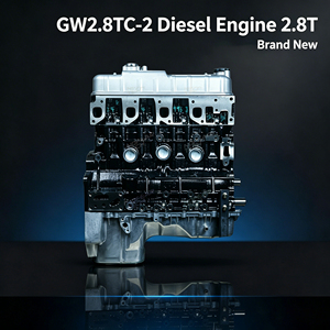 GW2.8TC-2 엔진 어셈블리 2.8T 디젤 모터 (알루미늄 오일 팬 포함) 그레이트 월 윙글 3, 윙글 5, 호버 H3, H5 SUV 픽업 부품용 - Product Image 1